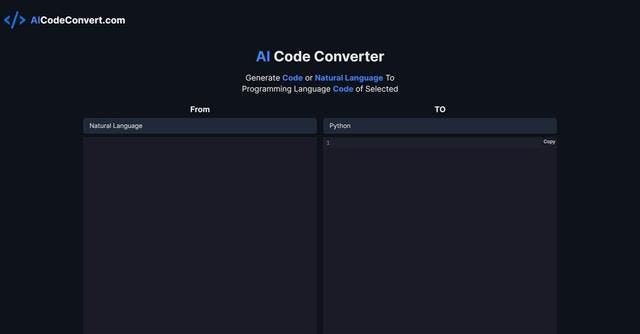 AI-Code-Converter