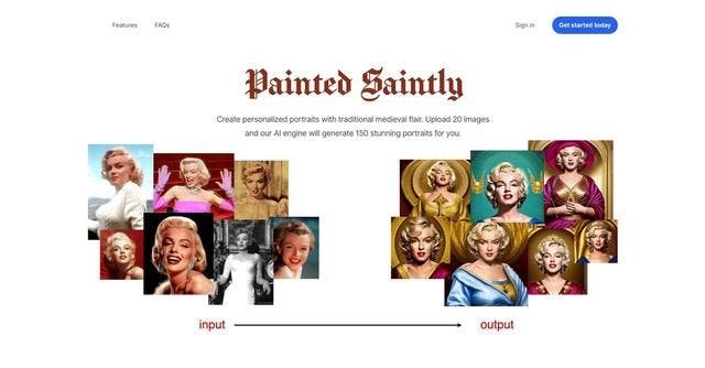 Painted-Saintly