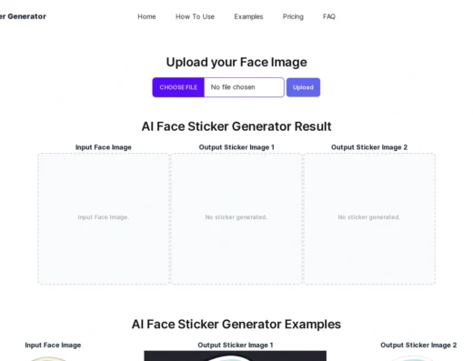 AI-Face-Sticker-Generator