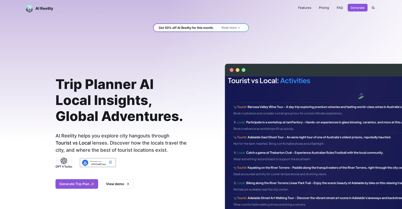 AI-Reelity-Trip-Planner
