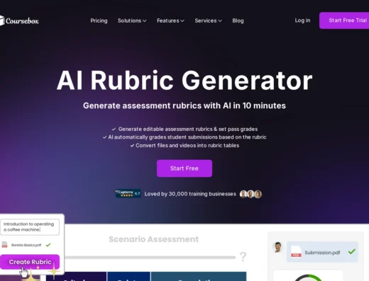 AI-Rubric-Generator-by-Coursebox