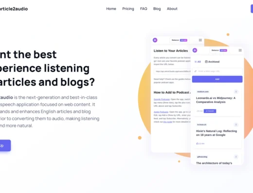 Article2audio