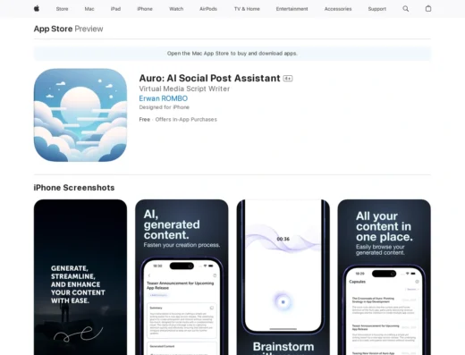 Auro:-AI-Social-Post-Assistant