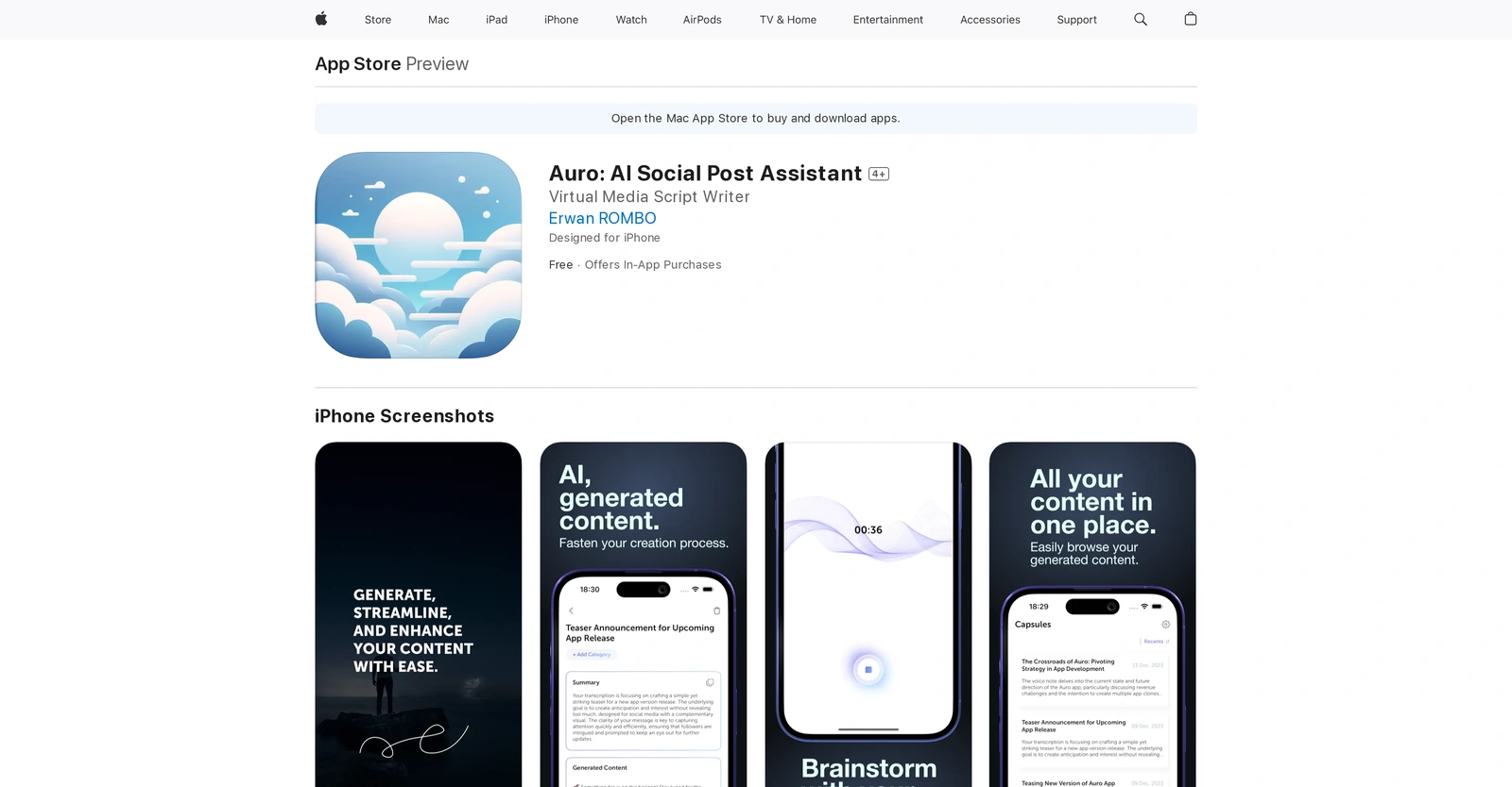 Auro:-AI-Social-Post-Assistant