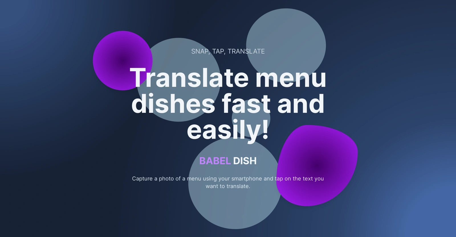 Babel-Dish