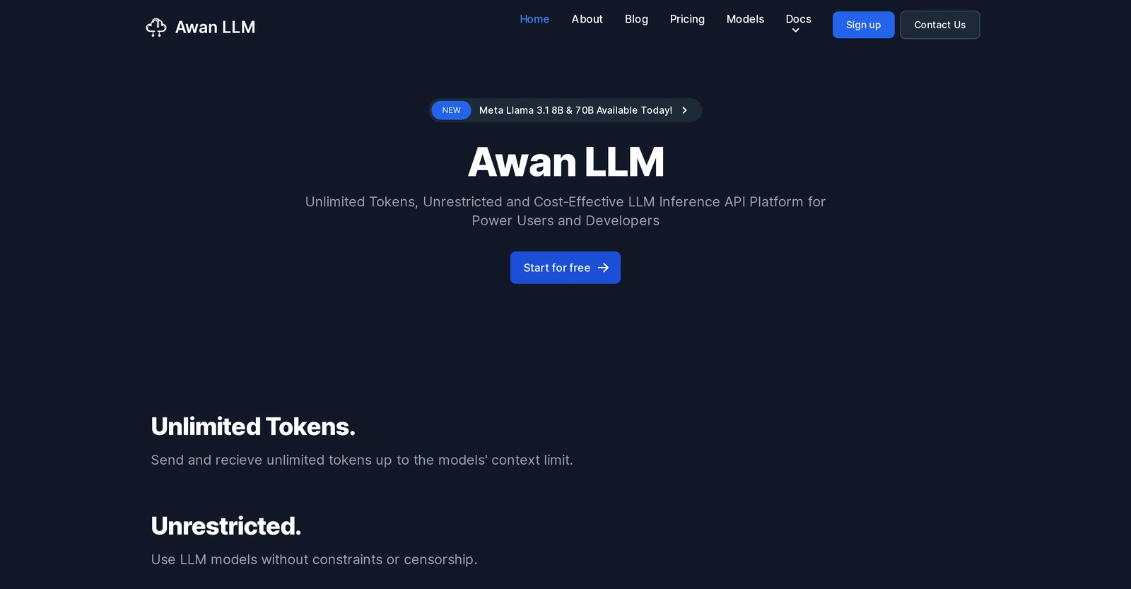 Awan-LLM