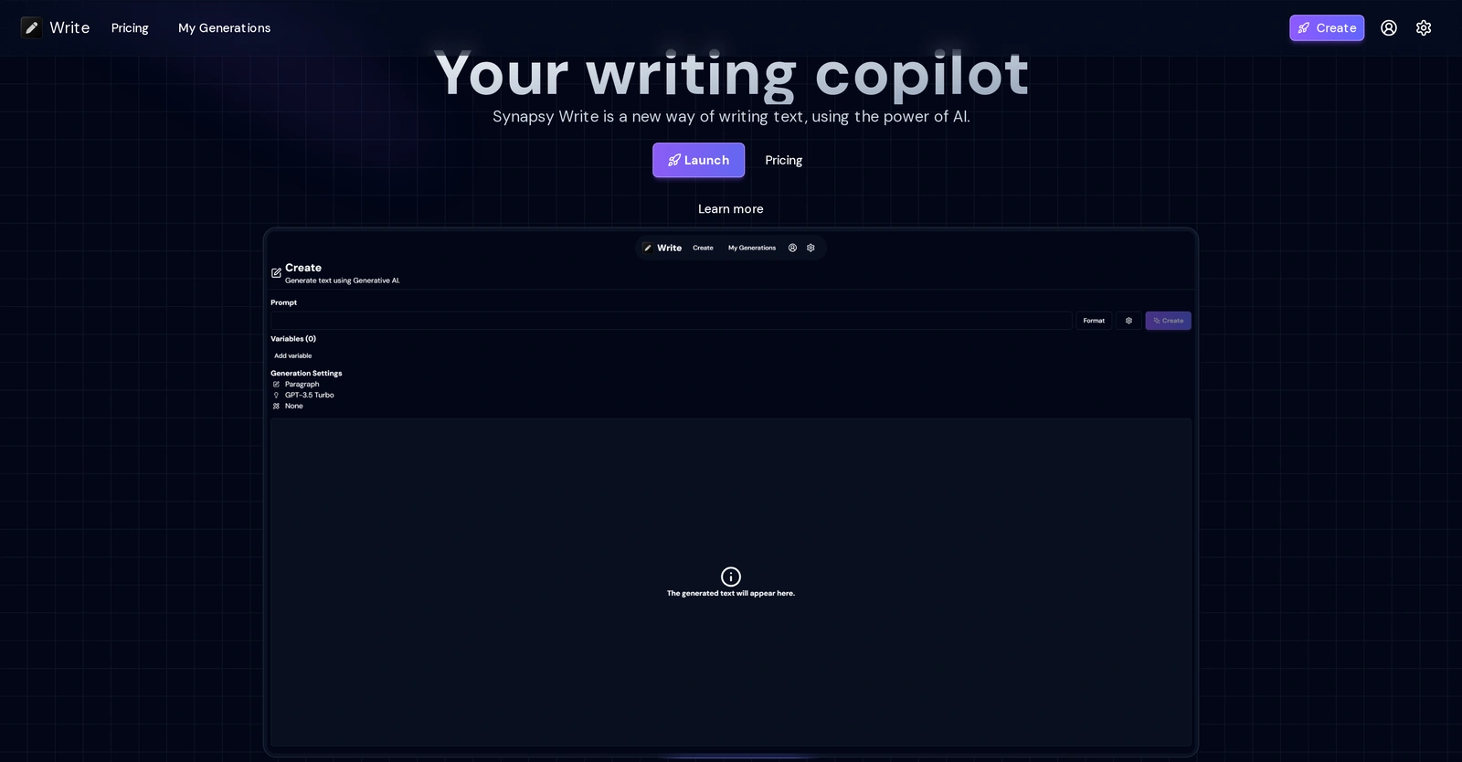 Synapsy-Write