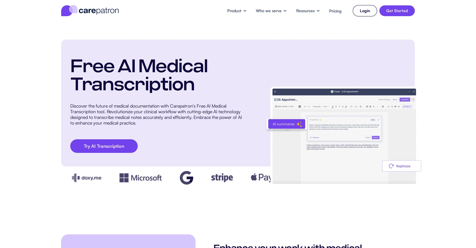 Carepatron-Medical-Transcription