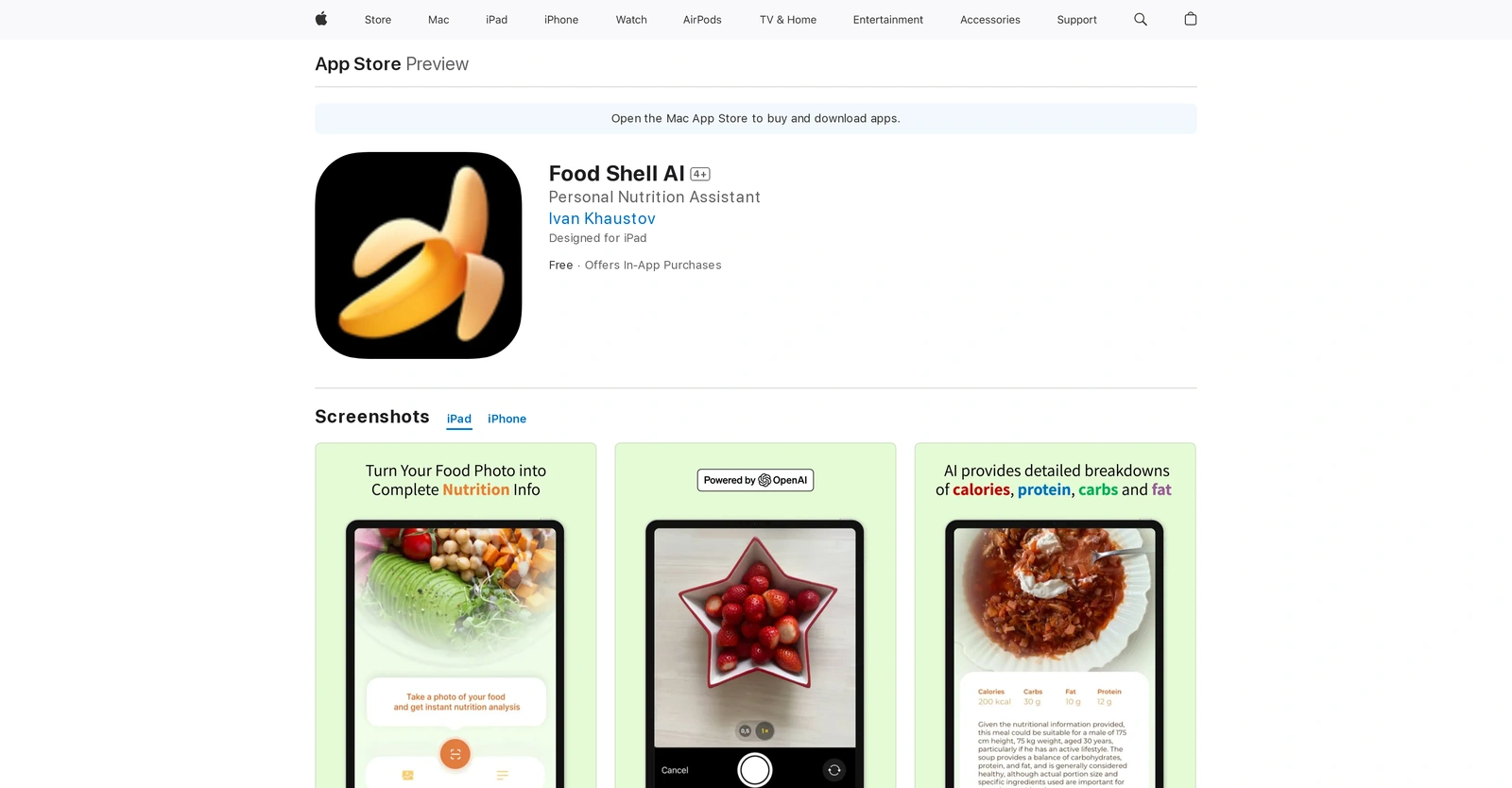 Food-Shell-AI