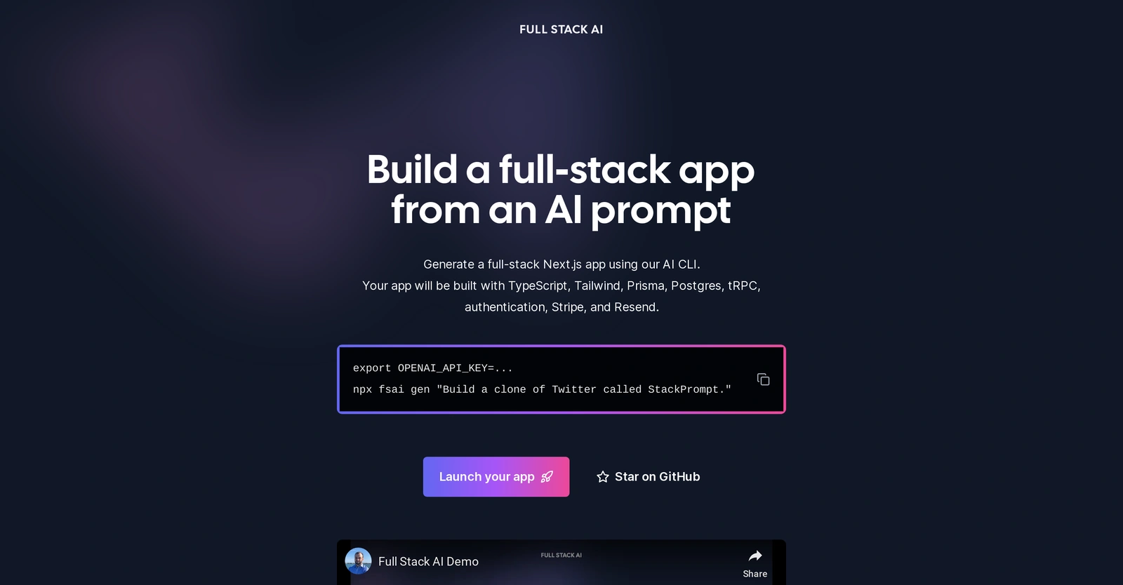 Full-Stack-AI
