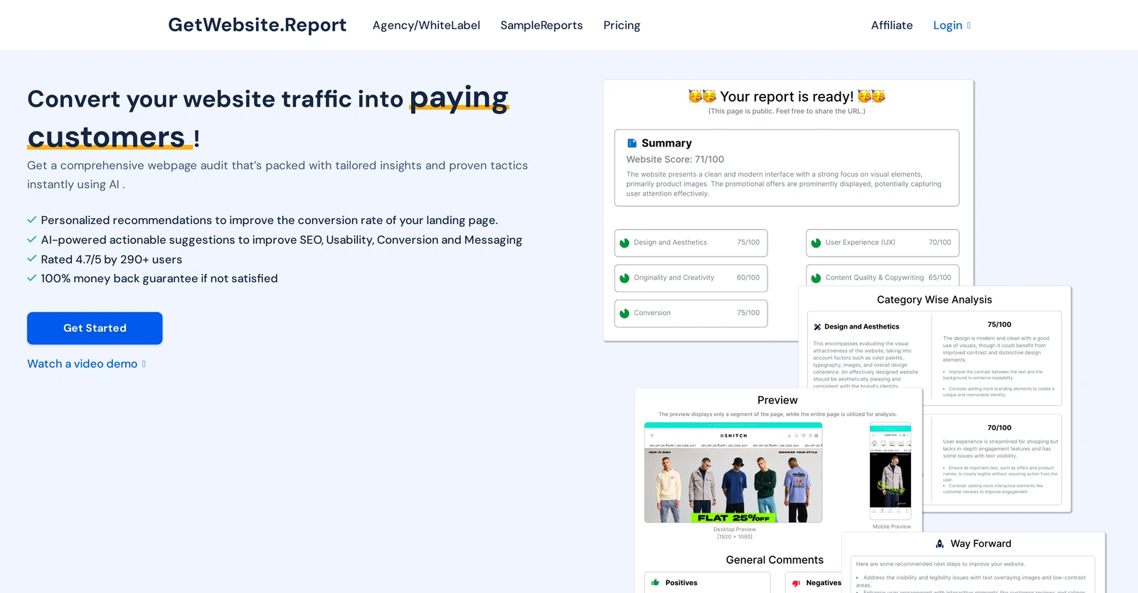 GetWebsite-Report