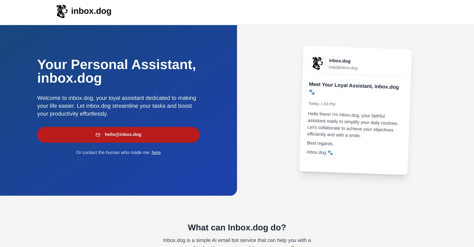 Inbox-Dog