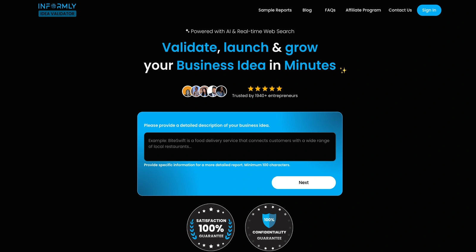Informly-Idea-Validator