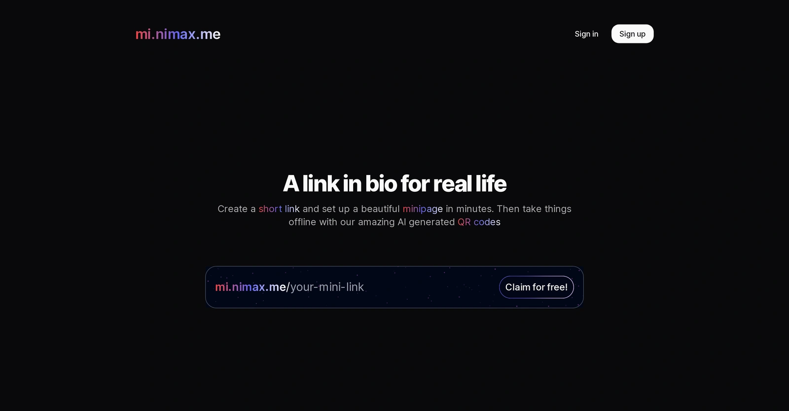 Mi-Nimax