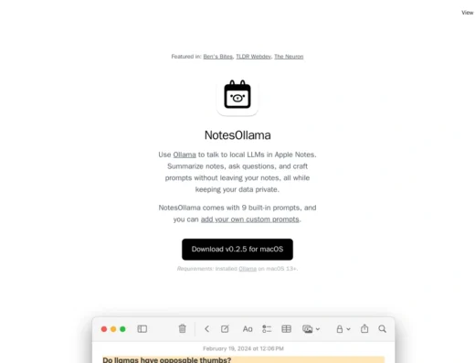 NotesOllama