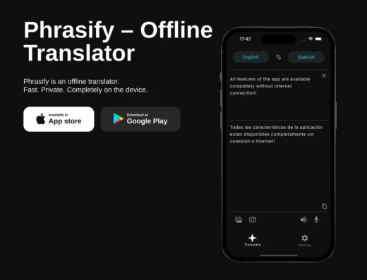 Phrasify-Offline-Translator