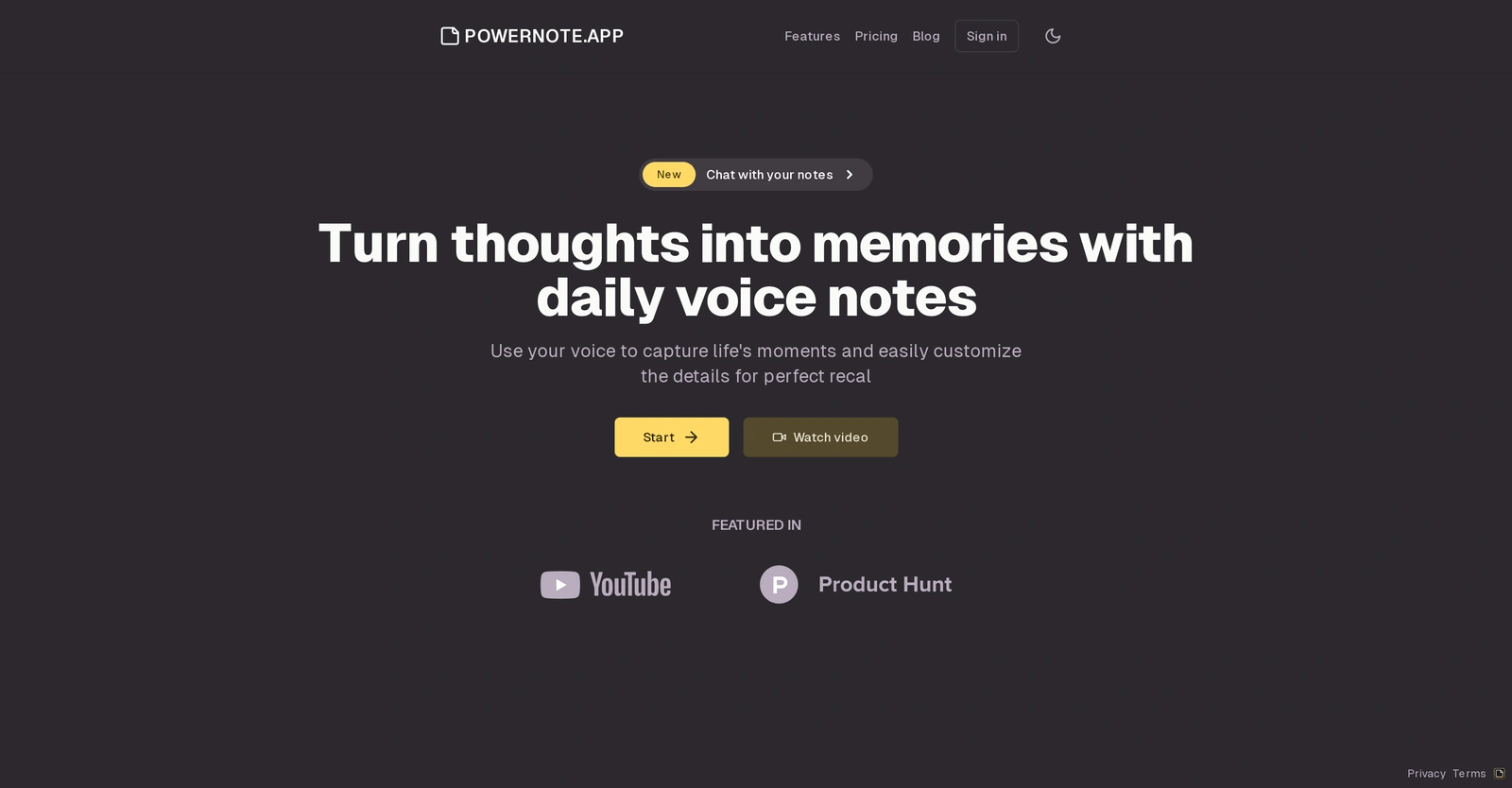 PowerNote-app