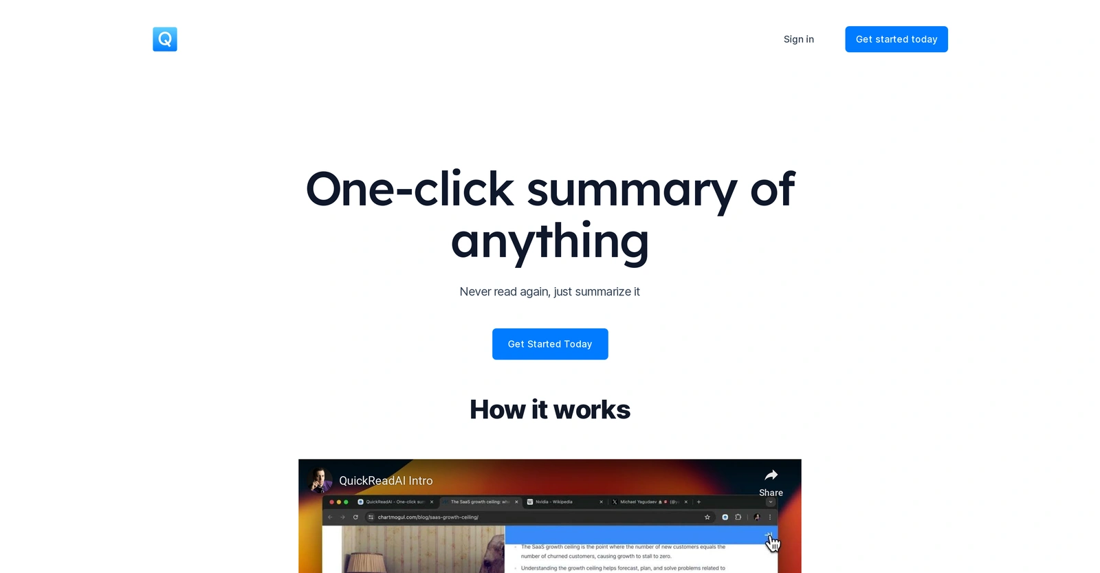 QuickReadAI