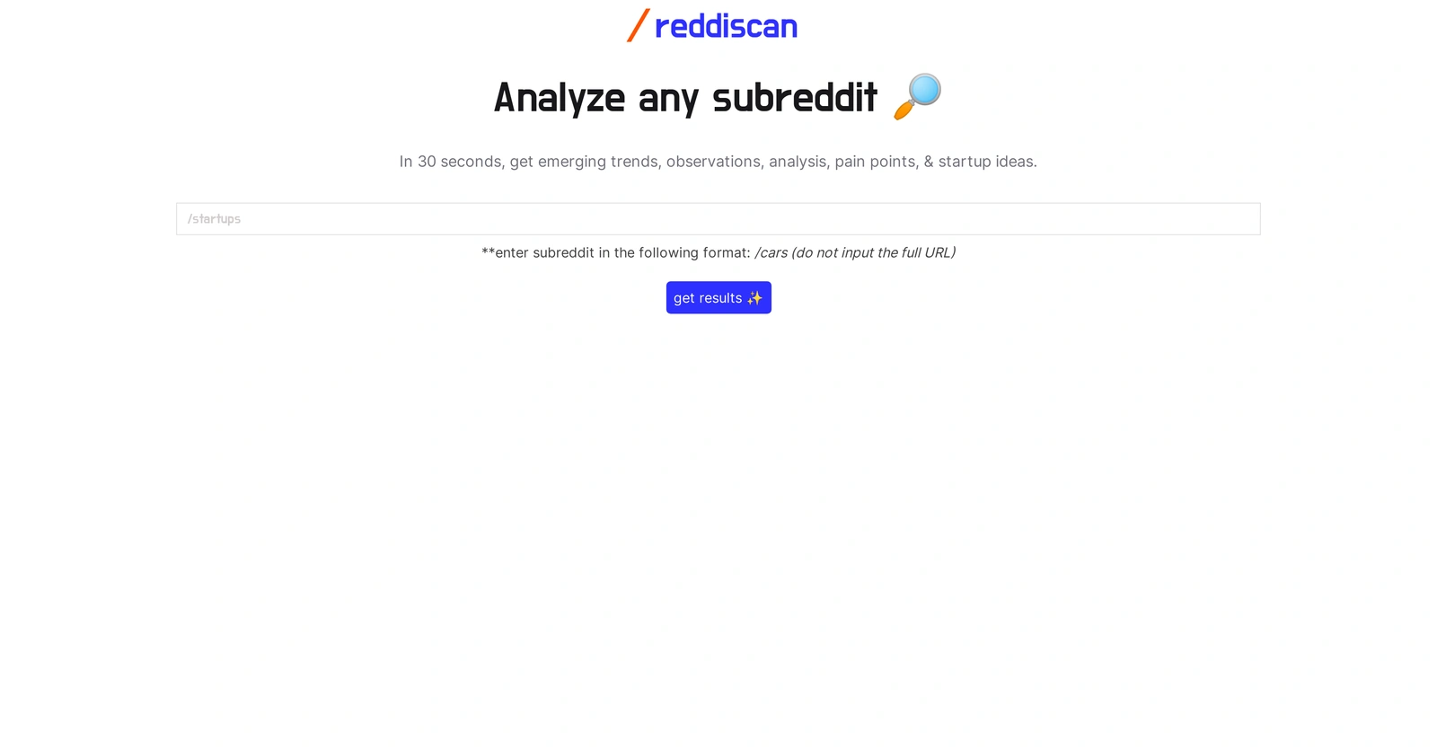 reddiscan