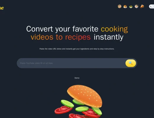 Reel2Recipe