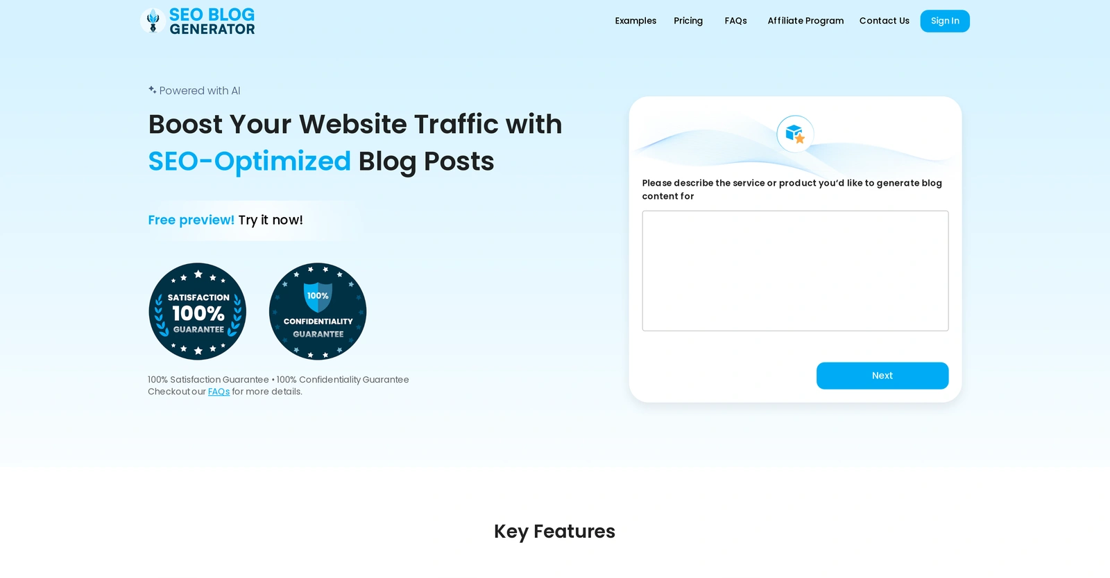 SEO-Blog-Generator