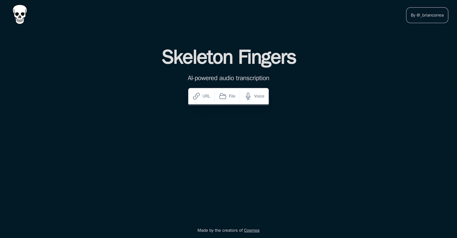 Skeleton-Fingers