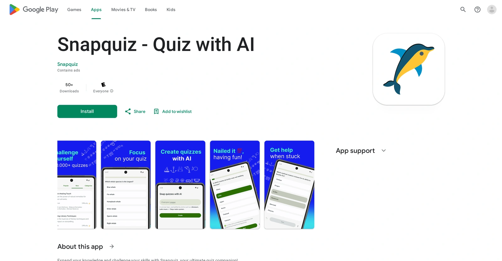 Snapquiz