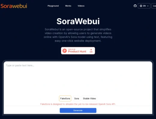 SoraWebui