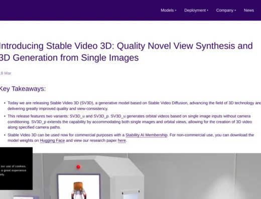 Stable-Video-3D
