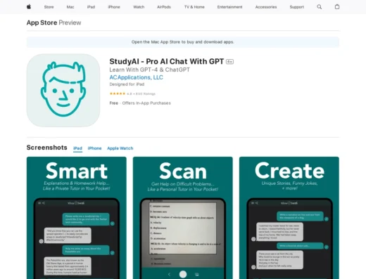 StudyAI---Pro-AI-Chat-With-GPT