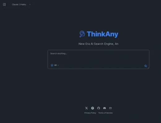 ThinkAny---AI-Search-Engine