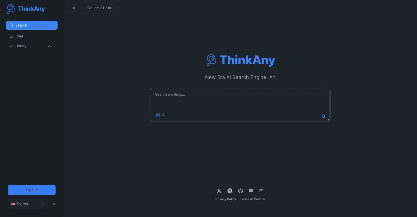 ThinkAny---AI-Search-Engine