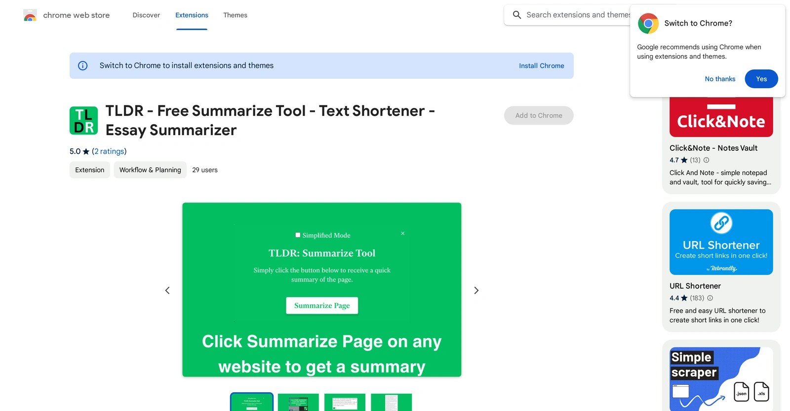 TLDR---Summarize-Tool