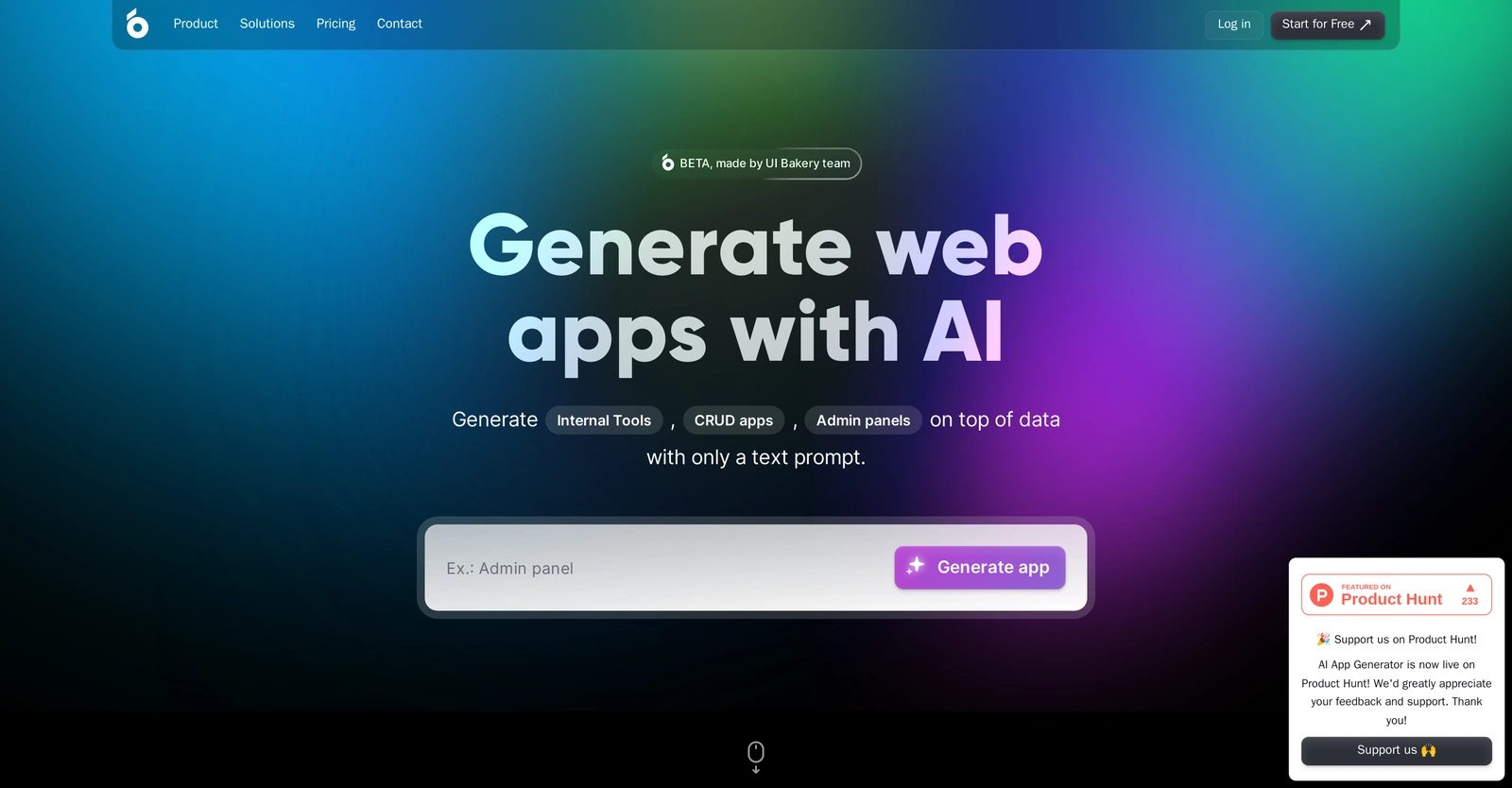 UI-Bakery-AI-Apps